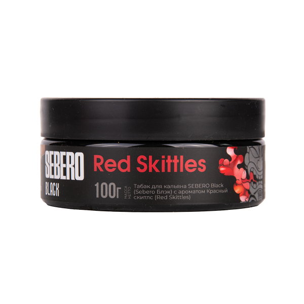 Табак Sebero Black Red Skittles 100 грамм в Мурманске