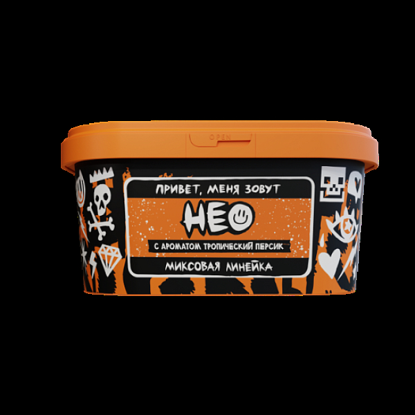 Табак Хулиган Нео Тропический Персик 200 грамм в Мурманске