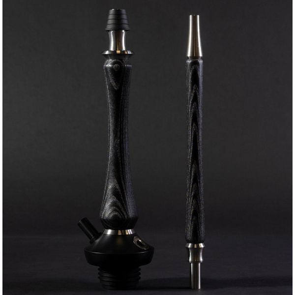 Кальян Union Hookah Sleek Рест Стандарт Черный С Серебром в Мурманске