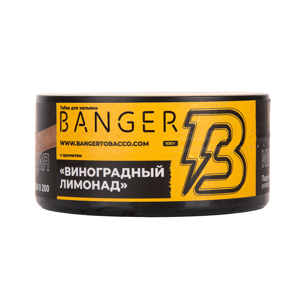 Табак Banger Grape Lemonade 100 грамм в Мурманске