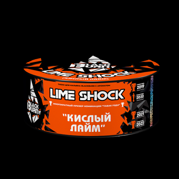 Табак BlackBurn Lime Shock 100 грамм в Мурманске