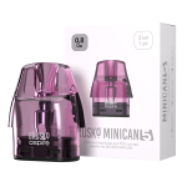 Картридж Brusko Minican 5 3 Мл 08 Ом Розовый Pink Упак. 1 Шт. в Мурманске