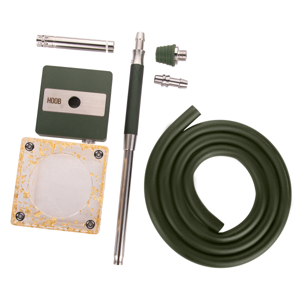 Кальян Hoob Subatom British Racing Green X Ss | Cube Mini Gold в Мурманске