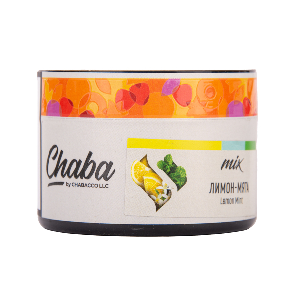 Бестабачная смесь Chaba Mix Lemon Mint Nicotine Free 40 грамм в Мурманске