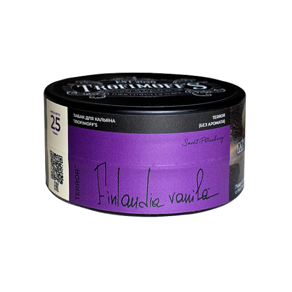 Табак Trofimoffs Terror Finlandia Vanila 25 грамм в Мурманске