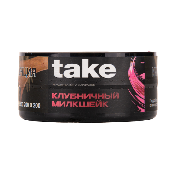 Табак TAKE Strawberry Milkshake 25 грамм в Мурманске