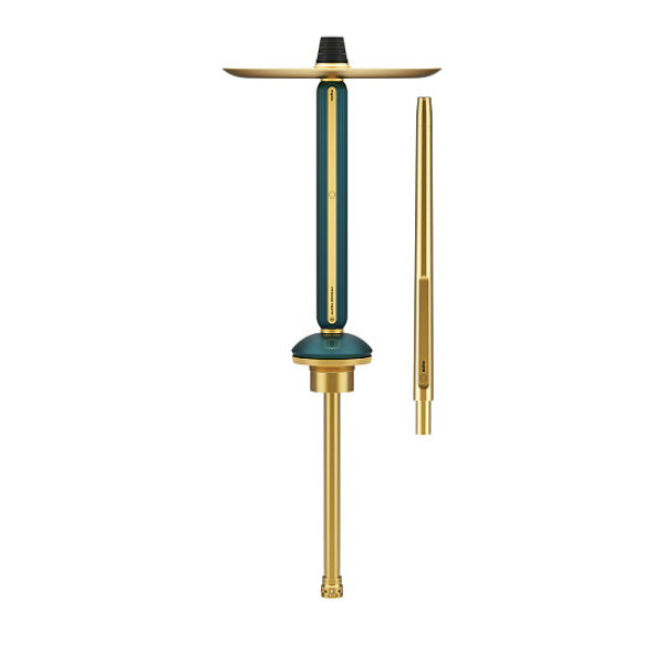 Кальян Alpha Hookah Echo Gold Emerald Green в Мурманске