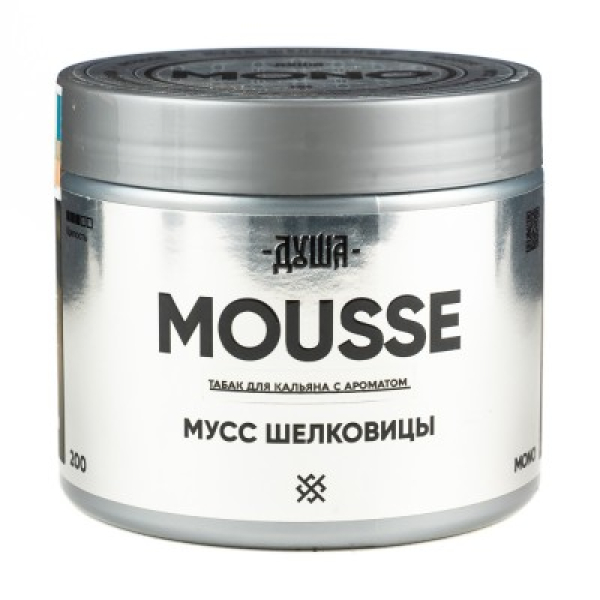 Табак Душа Mousse Мусс Шелковицы 200 грамм в Мурманске