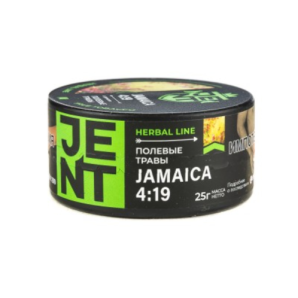Табак Jent Herbal Line Jamaica 4 19 Полевые Травы 25 грамм в Мурманске