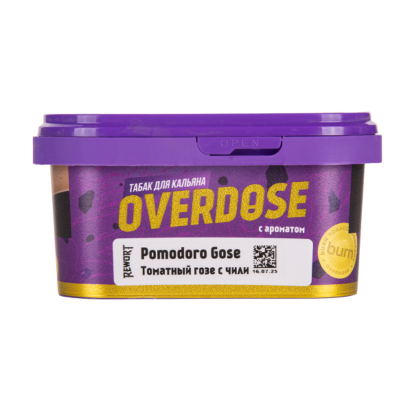 Табак Overdose Pomodoro Gose 200 грамм в Мурманске