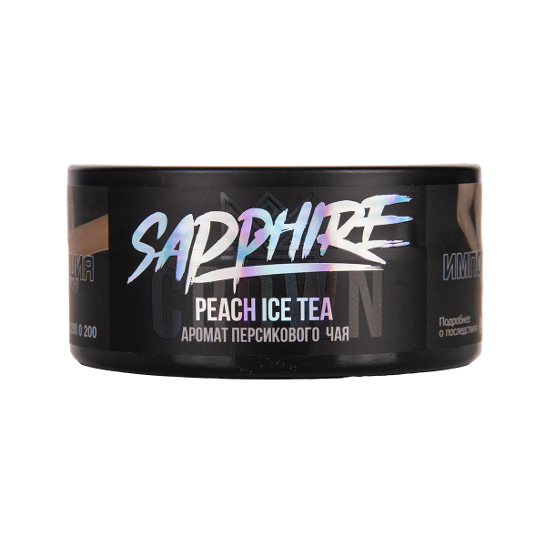 Табак Sapphire Crown Peach Ice Tea 100 грамм в Мурманске