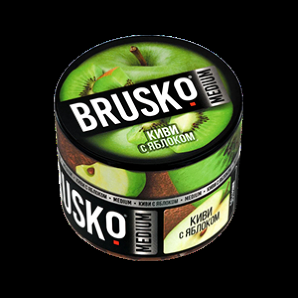 Бестабачная смесь Brusko Киви С   Яблоком 50 грамм в Мурманске