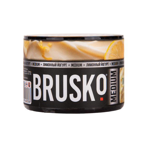 Бестабачная смесь Brusko Лимонный Йогурт 50 грамм в Мурманске