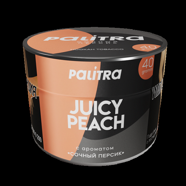 Табак Palitra Juicy Peach Сочный Персик 40 грамм в Мурманске