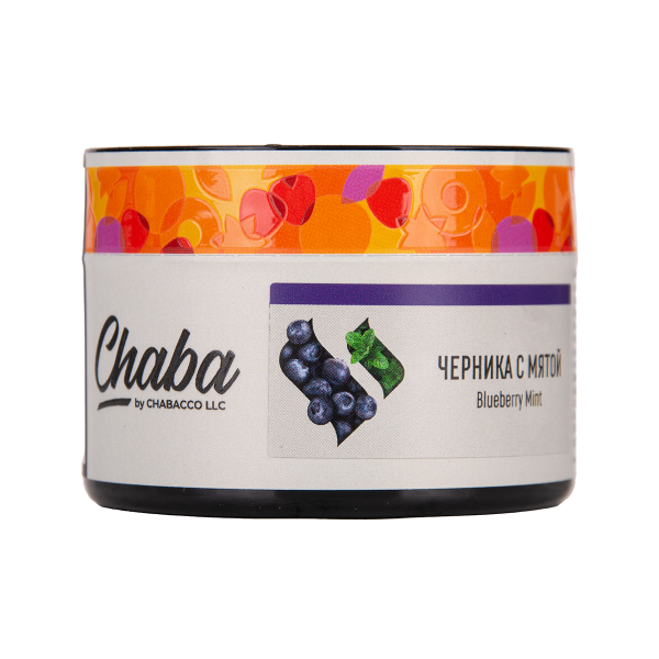 Бестабачная смесь Chaba Blueberry Mint Nicotine Free 40 грамм в Мурманске