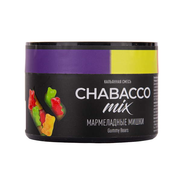 Бестабачная смесь Chabacco Medium Mix Gummy Bears 40 грамм в Мурманске
