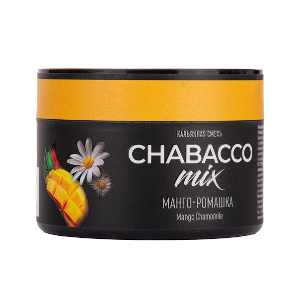 Бестабачная смесь Chabacco Mix Medium Mango Chamomile 40 грамм в Мурманске