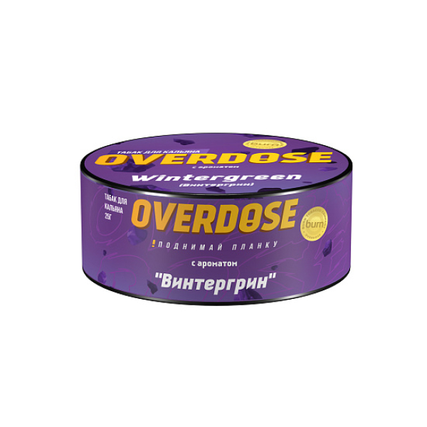 Табак Overdose Wintergreen 25 грамм в Мурманске