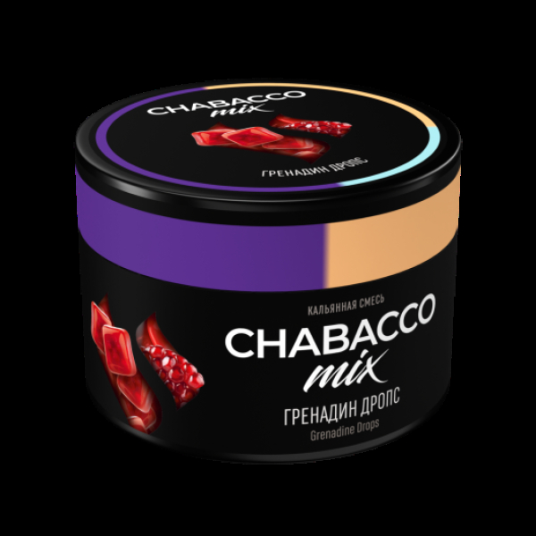 Смесь Chabacco Mix Grenadine Drops Гренадин Дропс  Medium 40 грамм в Мурманске