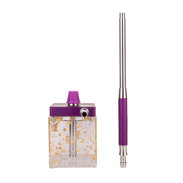 Кальян Hoob Subatom Royal Purple X Ss | Cube Mini Gold в Мурманске