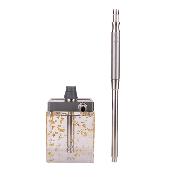 Кальян Hoob Subatom Space Grey X Ss | Cube Mini Gold в Мурманске