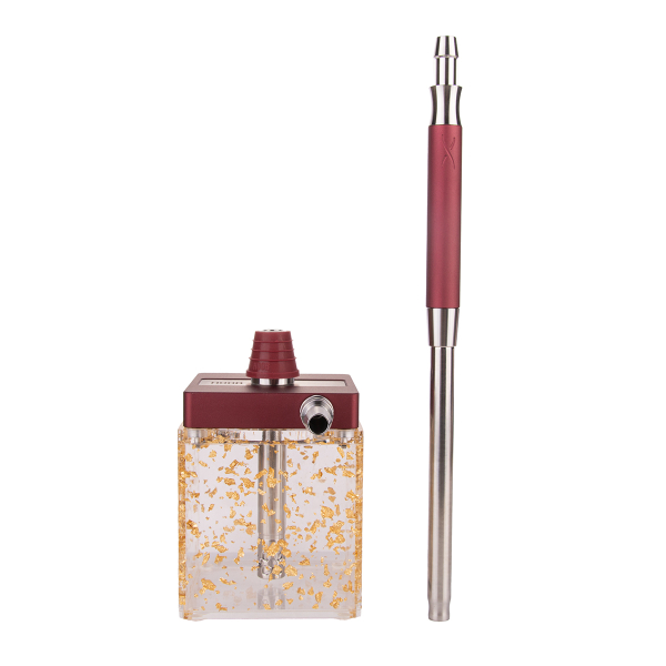 Кальян Hoob Subatom Wine Red X Ss | Cube Mini Gold в Мурманске