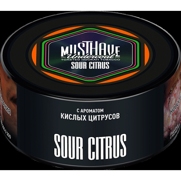 Табак Must Have Sour Citrus 125 грамм в Мурманске