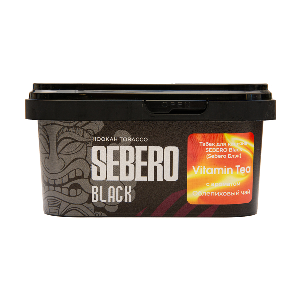 Табак Sebero Black Vitamin Tea Облепиховый Чай 200 грамм в Мурманске