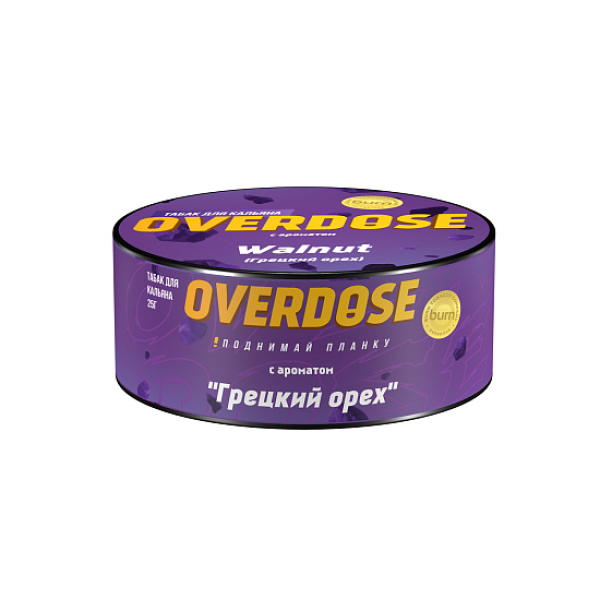 Табак Overdose Walnut 25 грамм в Мурманске