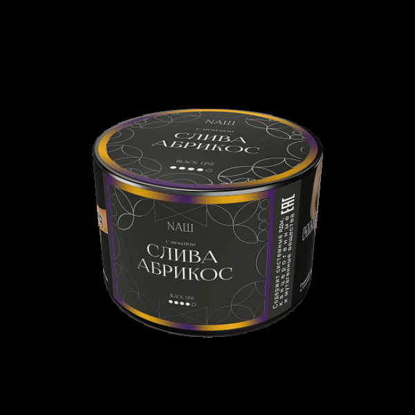 Табак Nаш Black Слива Абрикос 40 грамм в Мурманске