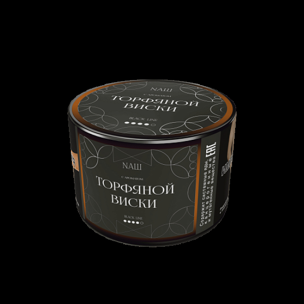 Табак Nаш Black Торфяной Виски 40 грамм в Мурманске