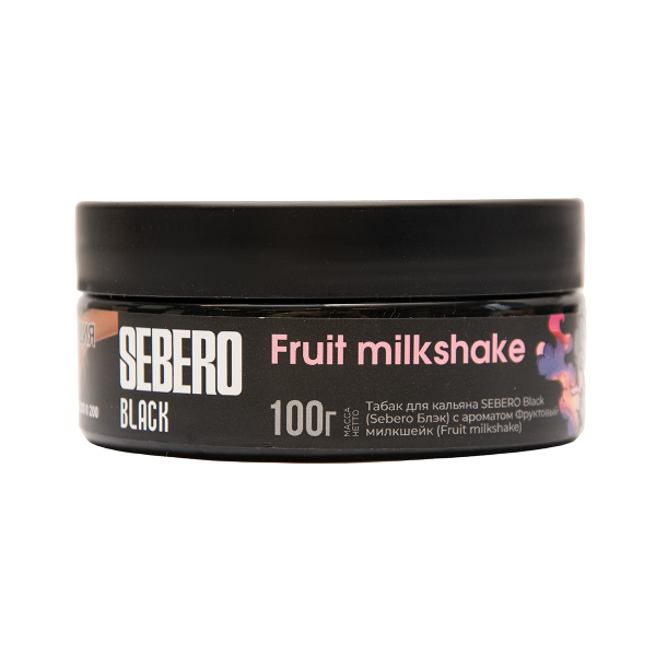 Табак Sebero Black Fruit Milkshake 100 грамм в Мурманске