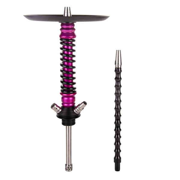 Кальян Mamay Customs Coilover Mini  Розовый Лак Чёрный в Мурманске