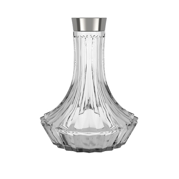 Колба Alpha Hookah Craft Twistlock На Резьбе Прозрачная  Silver в Мурманске