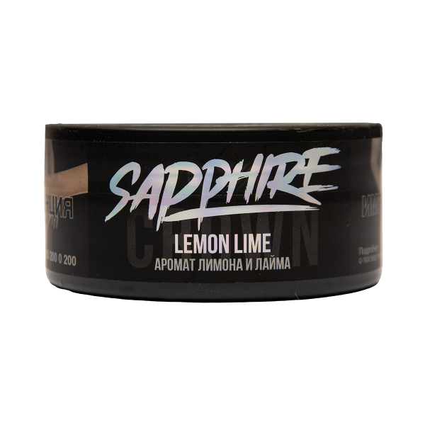 Табак Sapphire Crown Lemon Lime 100 грамм в Мурманске
