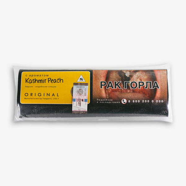 Табак Tangiers Kashmir Peach Персик Кашмир 100 грамм в Мурманске