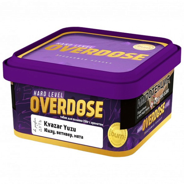 Табак Overdose Kvazar Yuzu 200 грамм в Мурманске