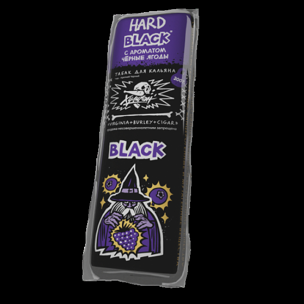 Табак Хулиган Hard Black Черные Ягоды 200 грамм в Мурманске