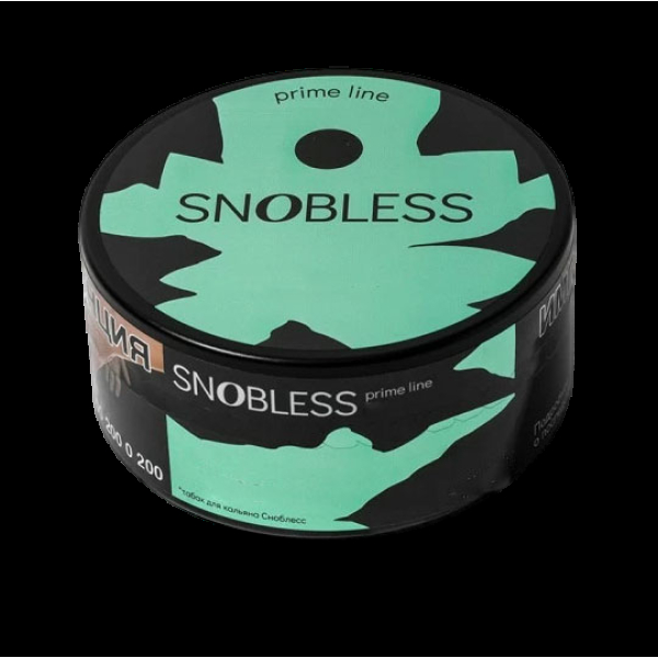 Табак Snobless Мятная Жвачка Mint Gum Prime Lines 100 грамм в Мурманске