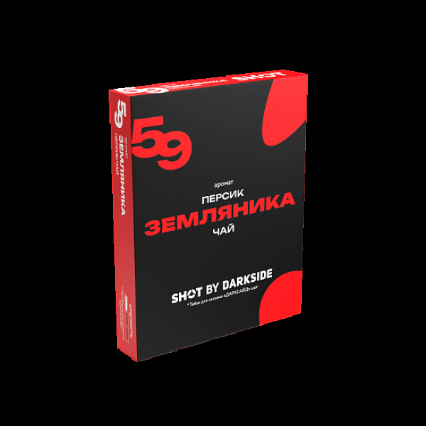 Табак Darkside Shot Земляника Персик Чай 59 25 грамм в Мурманске