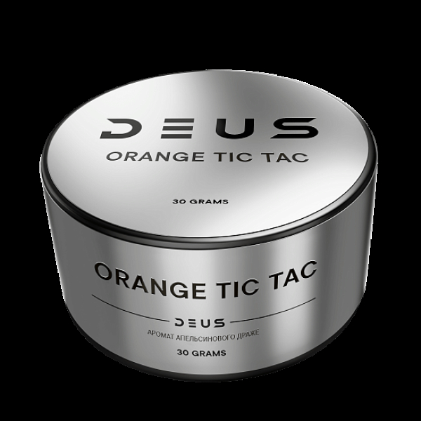 Табак Deus Orange Tic Tac Апельсиновое Драже 30 грамм в Мурманске