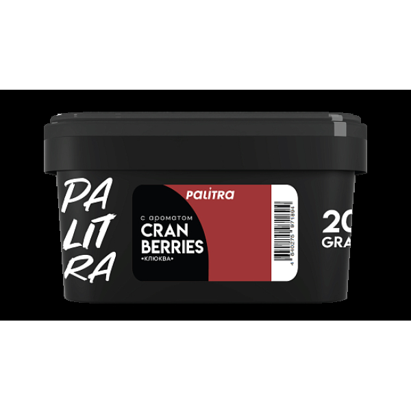 Табак Palitra Cranberries Клюква 200 грамм в Мурманске