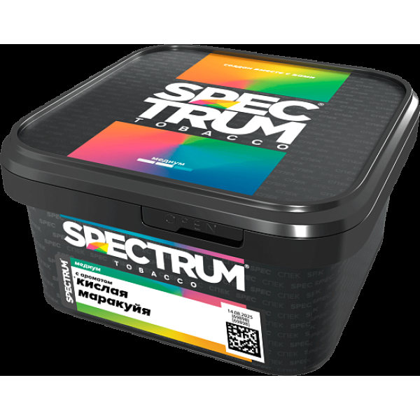 Табак Spectrum Md Кислая Маракуйя Passion Fruit 200 грамм в Мурманске