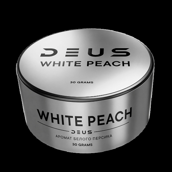 Табак Deus White Peach Белый Персик 30 грамм в Мурманске