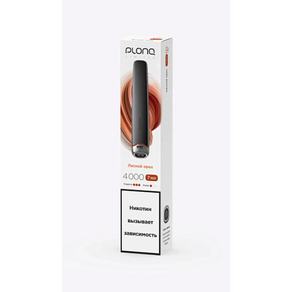 Электронка Plonq Plus Pro Black Лесной Орех 4000 затяжек в Мурманске