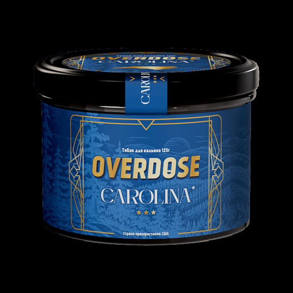 Табак Overdose No Aroma Америка Carolina 125 грамм в Мурманске