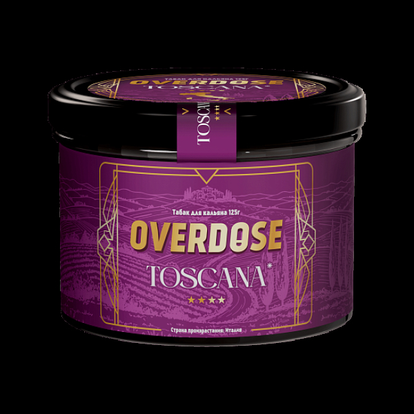 Табак Overdose No Aroma Италия Toscana 125 грамм в Мурманске