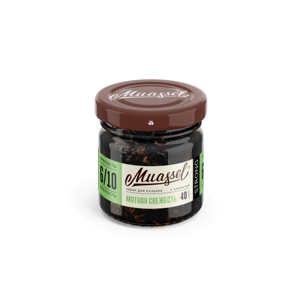 Табак Muassel Extra Strong Мятная Свежесть 40 грамм в Мурманске