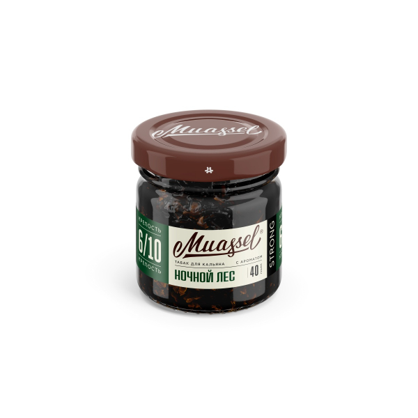 Табак Muassel Extra Strong Ночной Лес 40 грамм в Мурманске