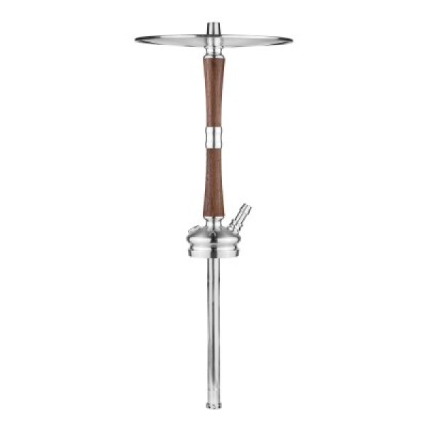 Кальян Hoob Go Pro Wood American Walnut Stainless Steel в Мурманске